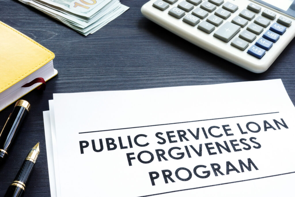 PSLF Student loan forgiveness of student debt